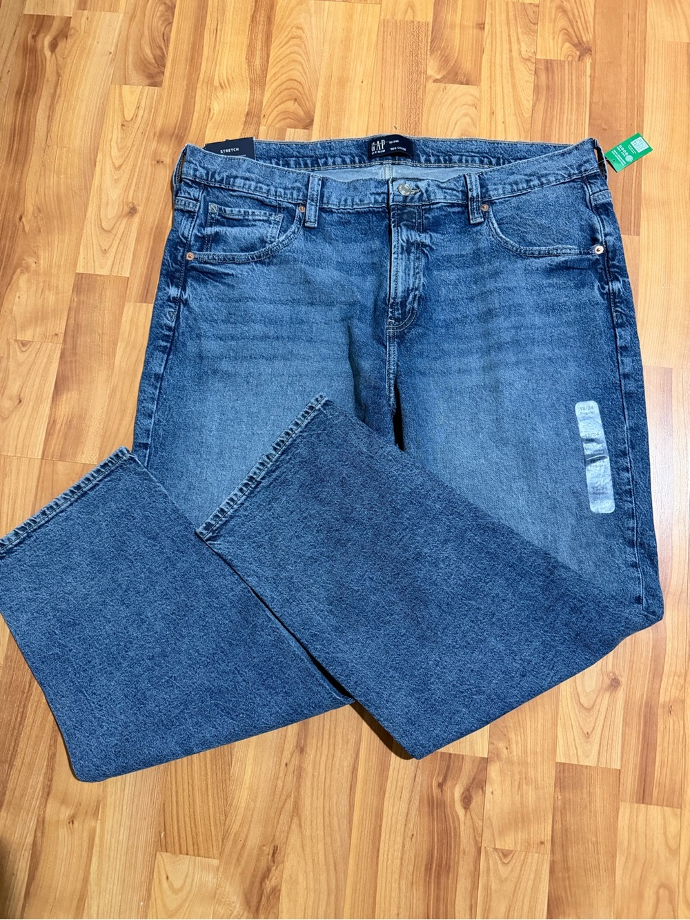 GAP Women’s 18/34 90s Loose Jesns - Dark Blue